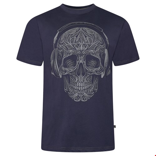 KAM Crackle Skull Tee